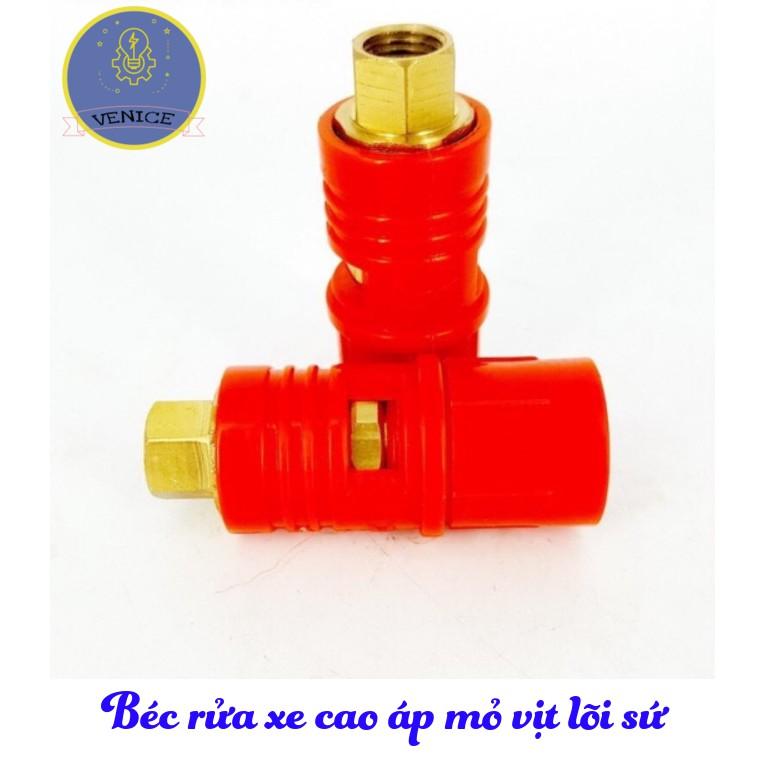 Béc rửa xe cao áp mỏ vịt lõi sứ 1.5 mm - 1.8 mm - 2 mm