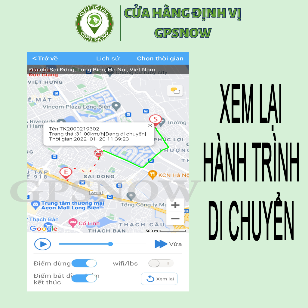 Định Vị Xe Máy NTT02 Giám Sát Vị Trí Xe