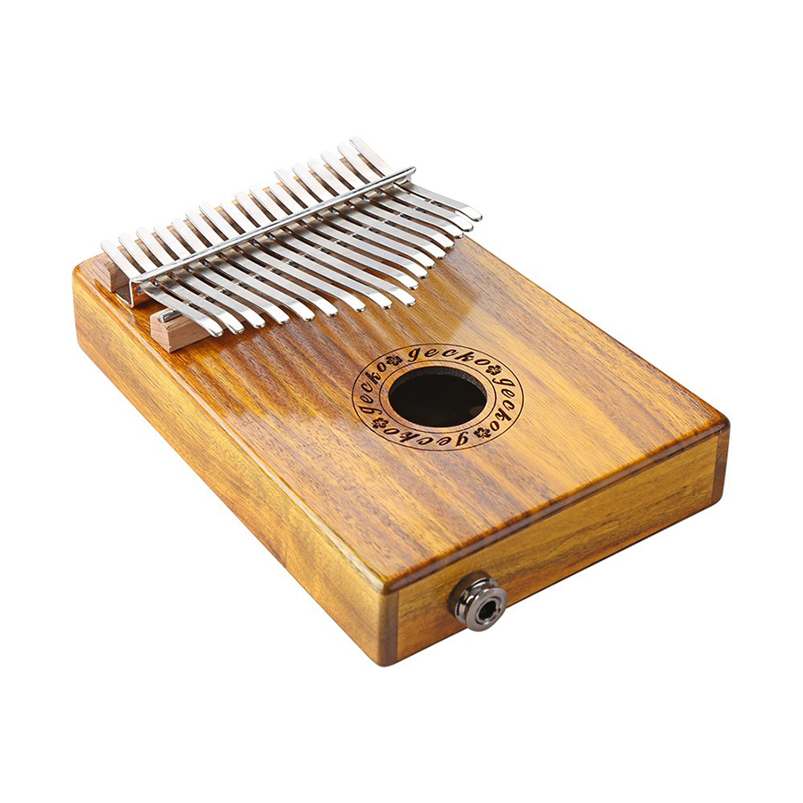 Đàn Kalimba 17 Phím Gỗ Koa Gecko K17KEQ (Có EQ)