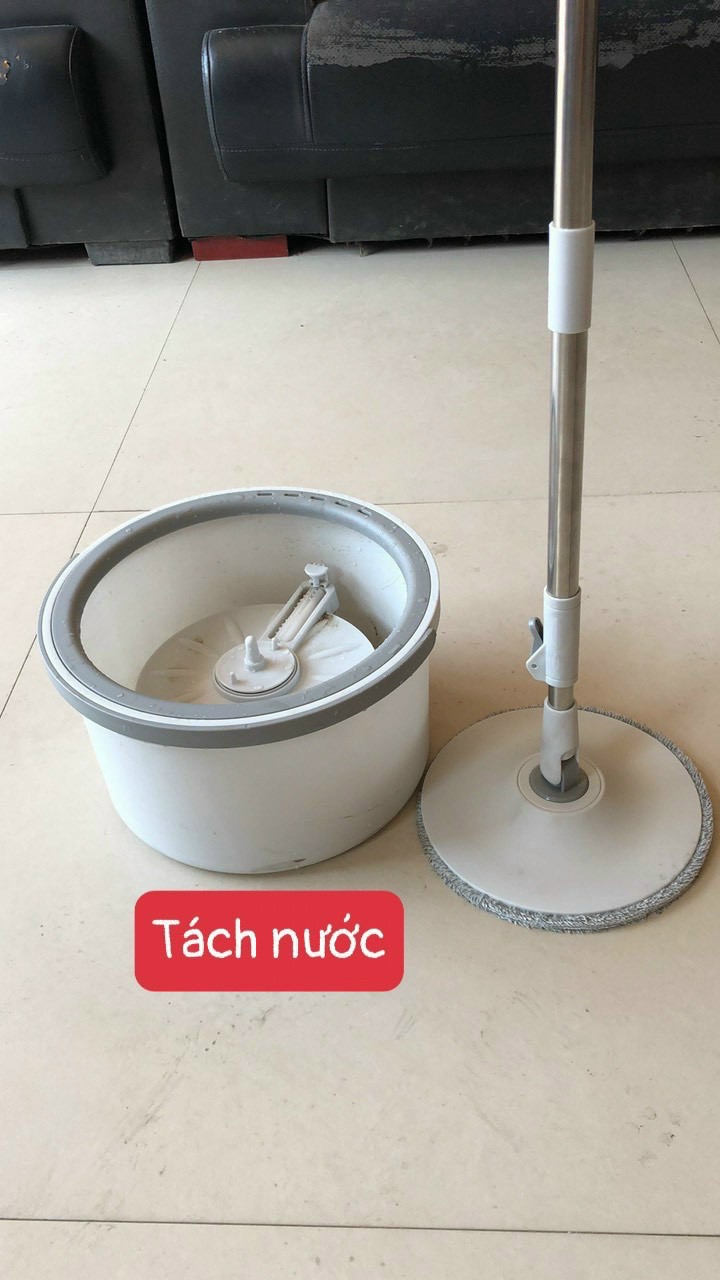 Cây Lau Nhà Thông Minh Tự Động Tách Nước Bẩn Xoay 360 Độ, Công Nghệ Nhật Bản MOP