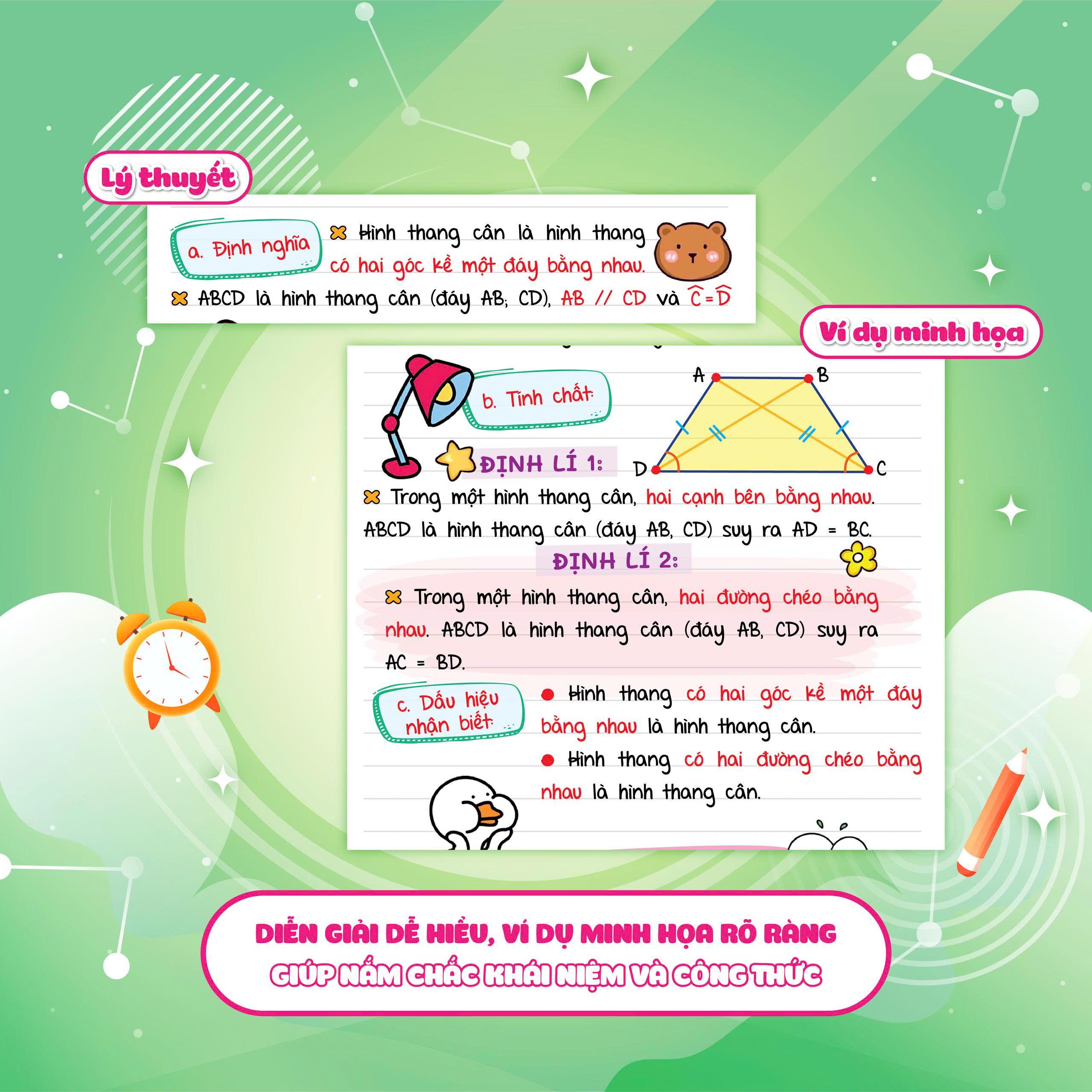 Sách - Mini Note - Siêu Gọn, Siêu Nhớ Toán 8