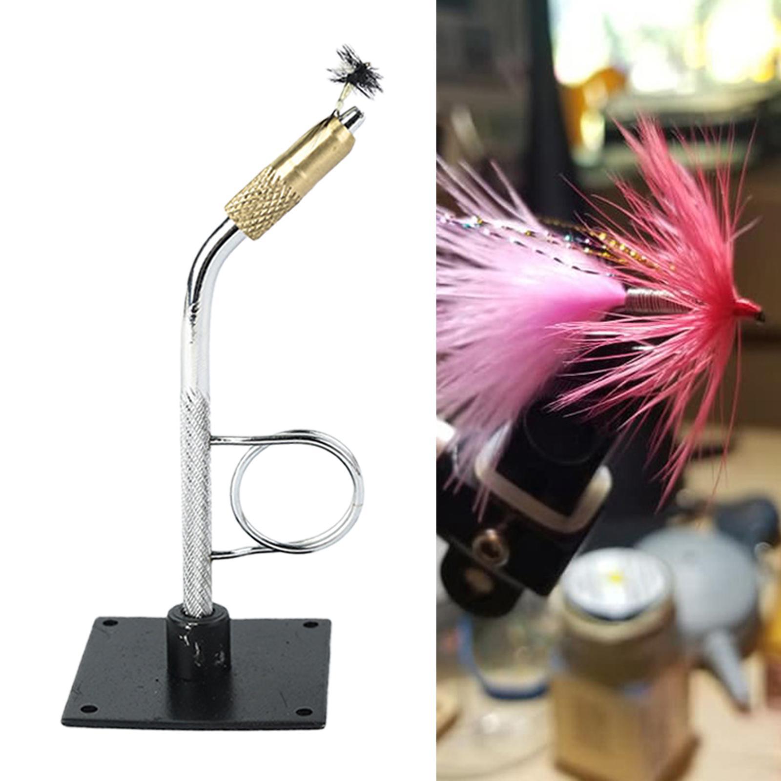 Rotary Fly Tying Vise Fishing Flies Tying Tool with Maker Jigs Tool