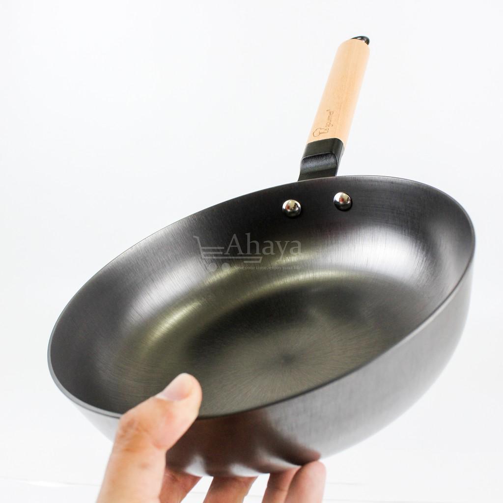 Chảo gang La gourmet Nitrigan 24cm - Hàng chính hãng