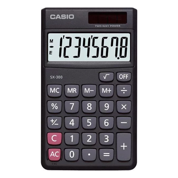 Máy Tính Casio SX300-W-DP