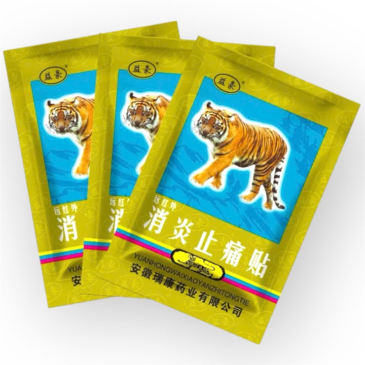 10 bịch Cao dán con hổ - Miếng dán con cọp - Cao tráng cốt chỉ thống xạ hương - 1 bịch gồm 2 miếng dán đôi - Mã số 1065 ----- Nhà Cửa - Đời Sống / Dụng cụ nhà bếp / Dụng cụ làm bánh / Khuôn làm bánh