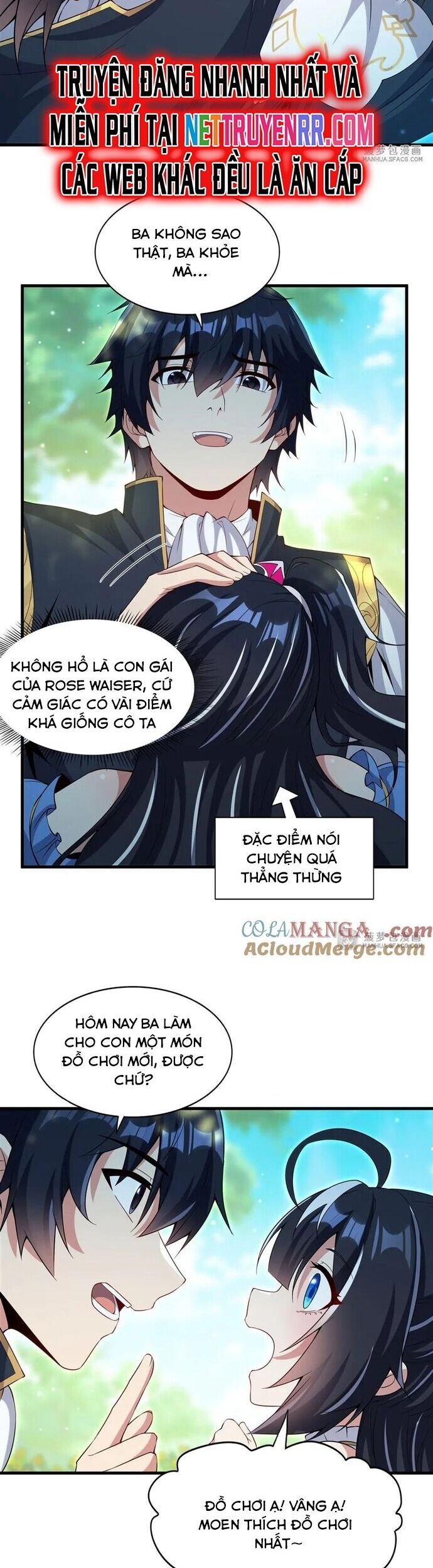 câm miệng đi ác long, ta không muốn trông trẻ với ngươi nữa! chapter 16 16