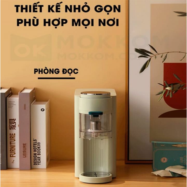 Máy pha trà tự động, thương hiệu cao cấp Mokkom MK-371 -Hàng chính hãng