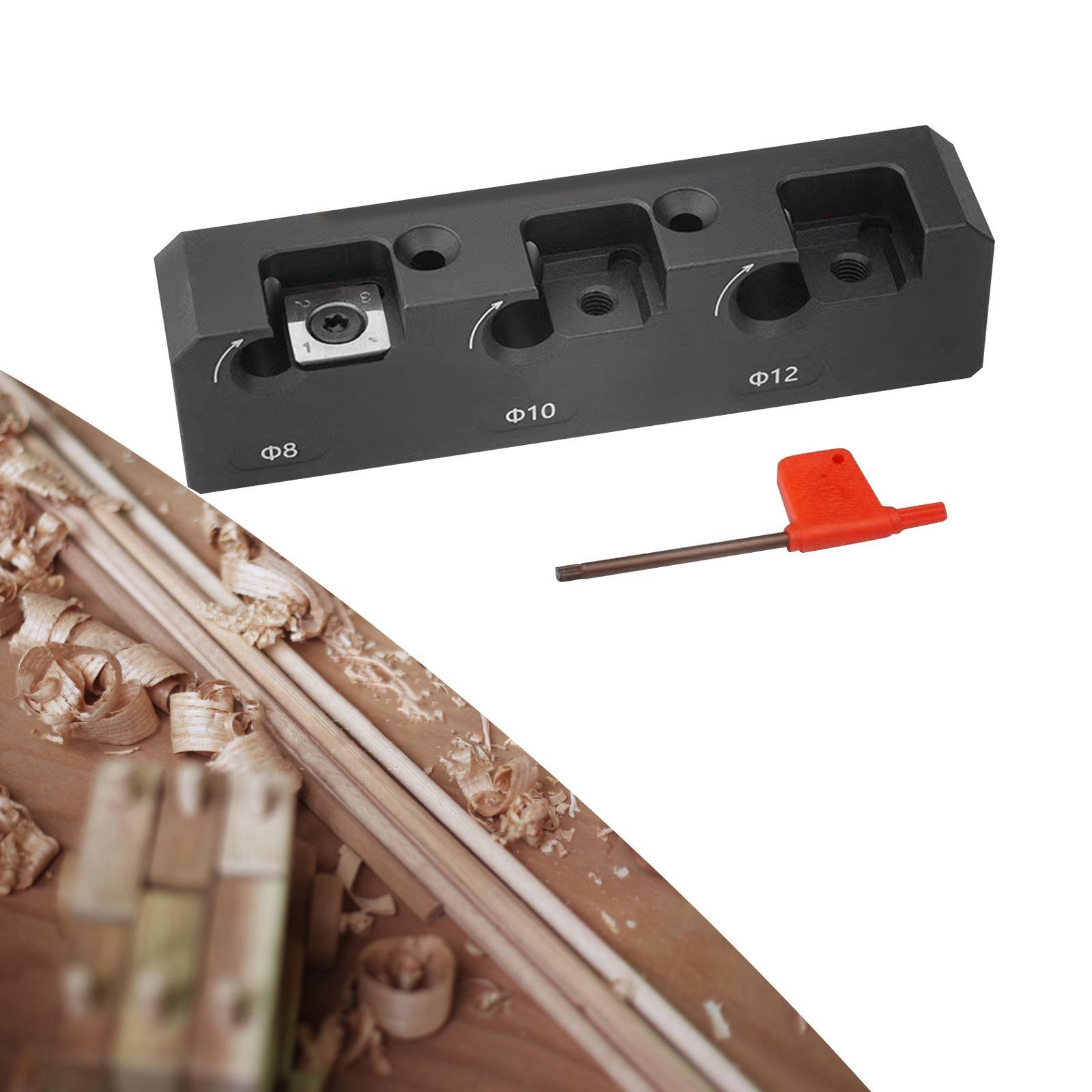 Rod Dowel Maker Jig Drill Guide DIY Tools Wooden Dowel Cutter Auxiliary Tool