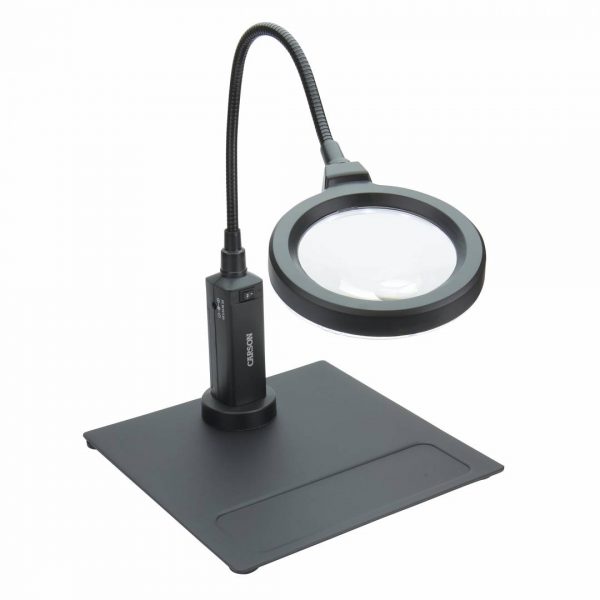 Kính lúp để bàn cao cấp Carson MagniFlex Pro CP-90 2x - Hàng chính hãng