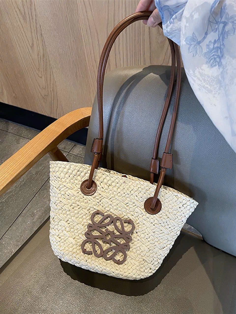 Túi cói đeo vâi hàng cao cấp HOTTREND