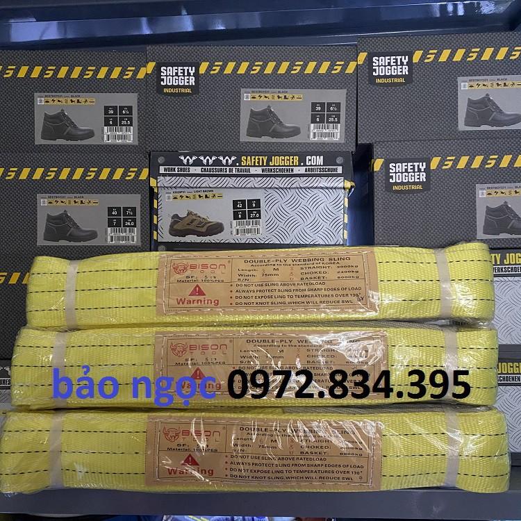 Dây cáp vải cẩu hàng 5 tấn x 3 mét,cáp vải cẩu hàng 5 tấn dài 3 mét