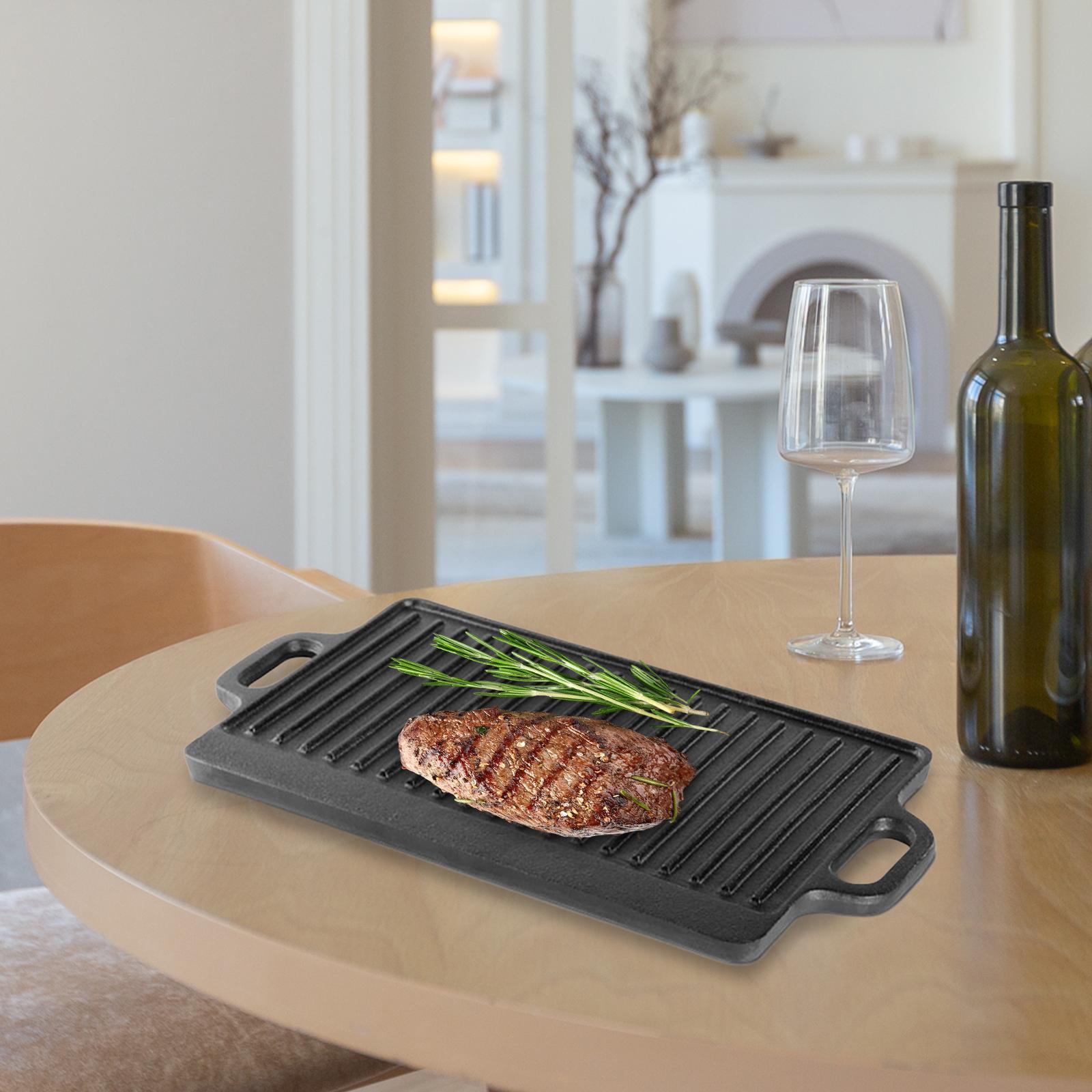 Korean Style Barbecue Grill Cast Iron Griddle for Parties Bbq Picnics