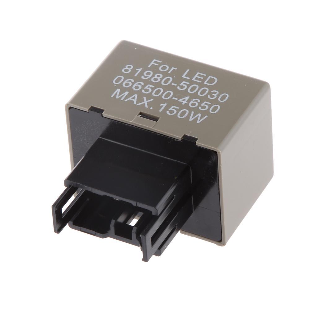 8 Pin Adjustable LED Flasher Relay for   Blinker Light 12V