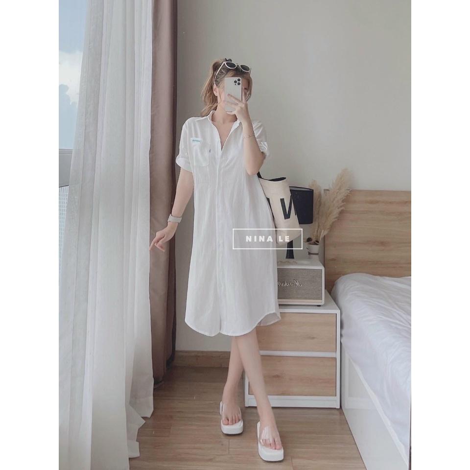 Đầm váy nữ suông dài họa tiết hoạt hình siêu đáng yêu, năng động dành cho các nàng