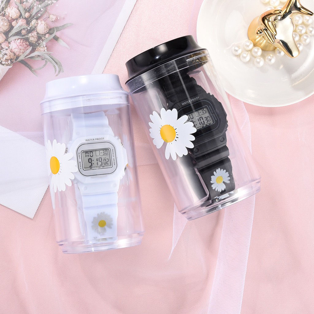 Đồng hồ dây cao su Hoa Cúc full chức năng DH106 cực hót