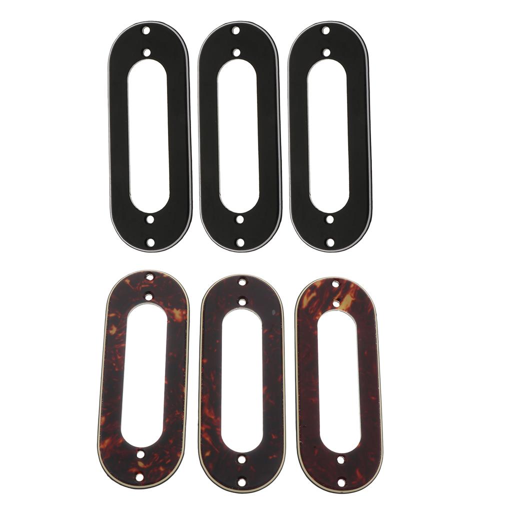 Baoblade 6 Ghita Điện Kim Loại Đơn Cuộn Dây Thu Gắn Vòng Bán Tải Khung Bao