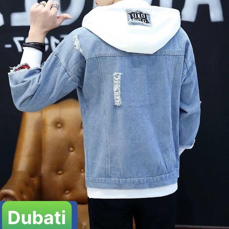 ÁO KHOÁC JEAN NAM NỮ CHẤT BÒ NÓN VẢI NỈ CAO CẤP PHONG CÁCH UNISEX NHẬT BẢN - DUBATI FASHION