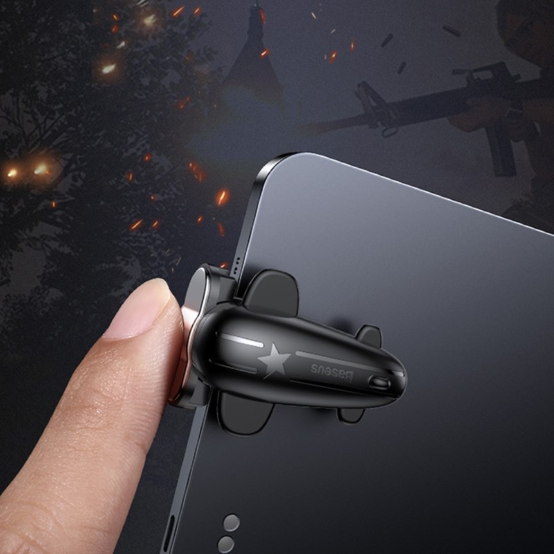 Bộ 2 nút gamepad hỗ trợ chơi game PUBG Baseus Holder Shooting cho iPad máy tính bảng (Màu ngẫu nhiên) - Hàng chính hãng