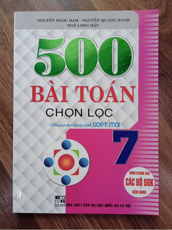 Sách - 500 Bài Toán Chọn Lọc Lớp 7