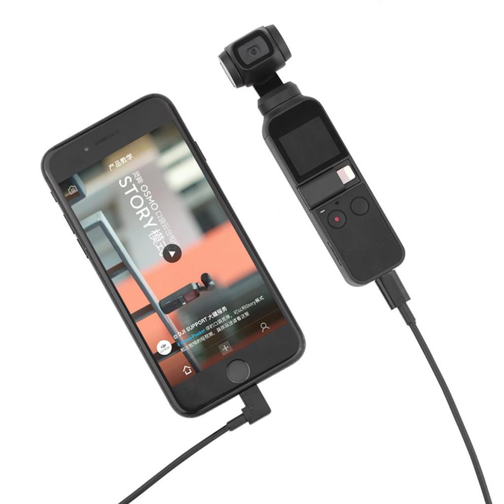 Extension Type-C Selfie Stick For DJI OSMO Pocket Handheld Gimbal Stabilizer