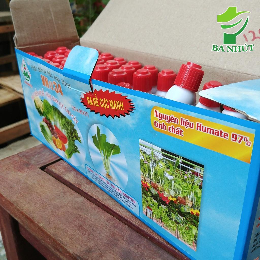 10 Lọ Phân Bón Lá NPK Hỗn Hợp VNa34 – Lọ 30ml Ra Rễ Cực Mạnh, Tăng Cường Dưỡng Chất Cho Cây