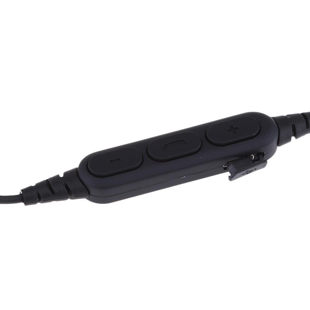 DIY Headphone Audio Cable Line Earphone Maintenance Control Wire With Microphone Bluetooth Adapter Receiver