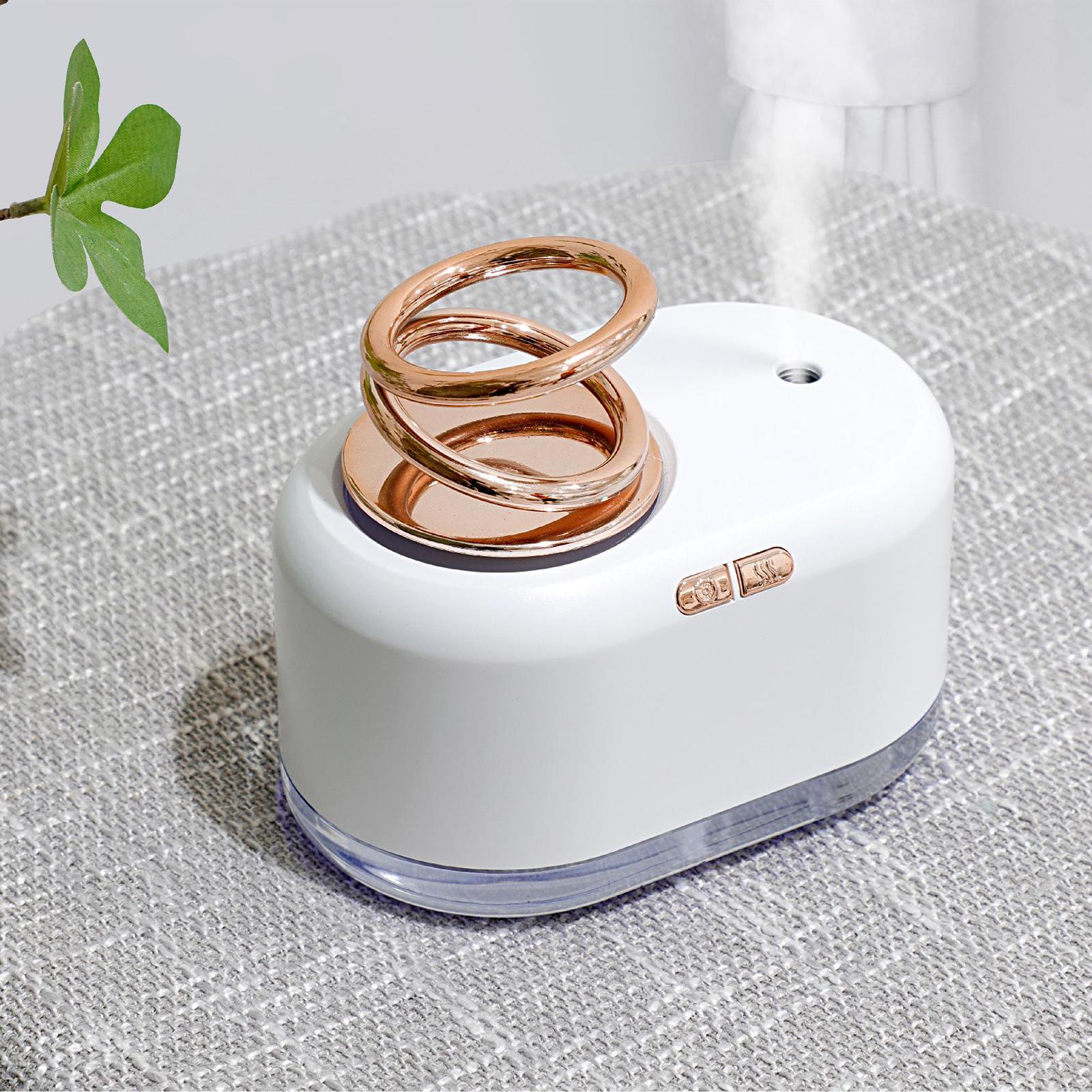 300ml Water Tank Cool Mist Humidifier Diffuser for Baby Home Bedroom Office Whisper-Quiet 2 Working Mist Mode, 7 Color LED Night Light,