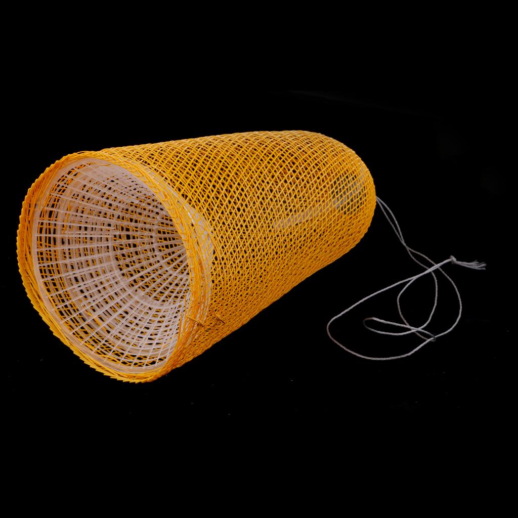 Plastic Stretchable Fish Cage Simulation Bamboo Shrimp Cage Loach Crab Cage
