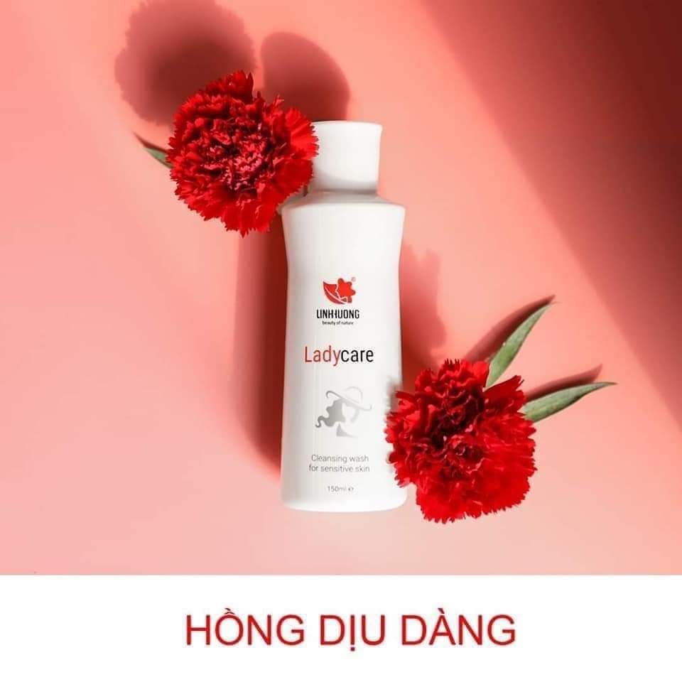 Dung Dịch Vệ Sinh Lady Care Linh Hương làm hồng, se khít vùng kín, hết viêm ngứa