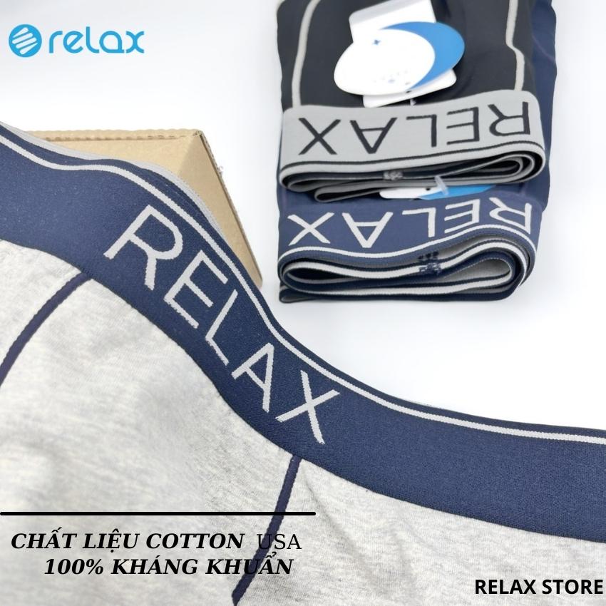 quần lót nam relax cotton cao cấp chính hãng, quần sịp đùi nam relax underwear rltk49