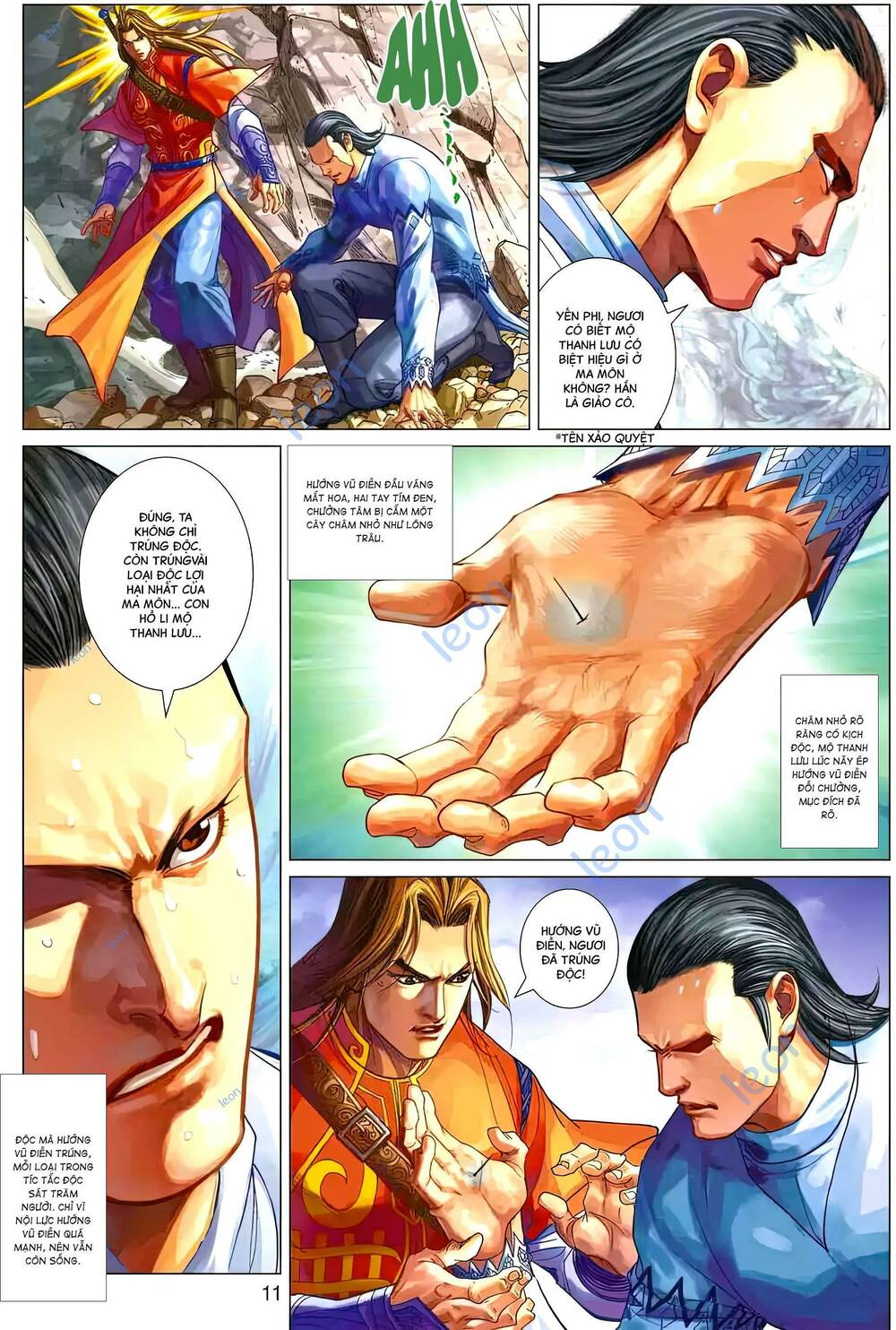 biên hoang truyền thuyết chapter 136 11