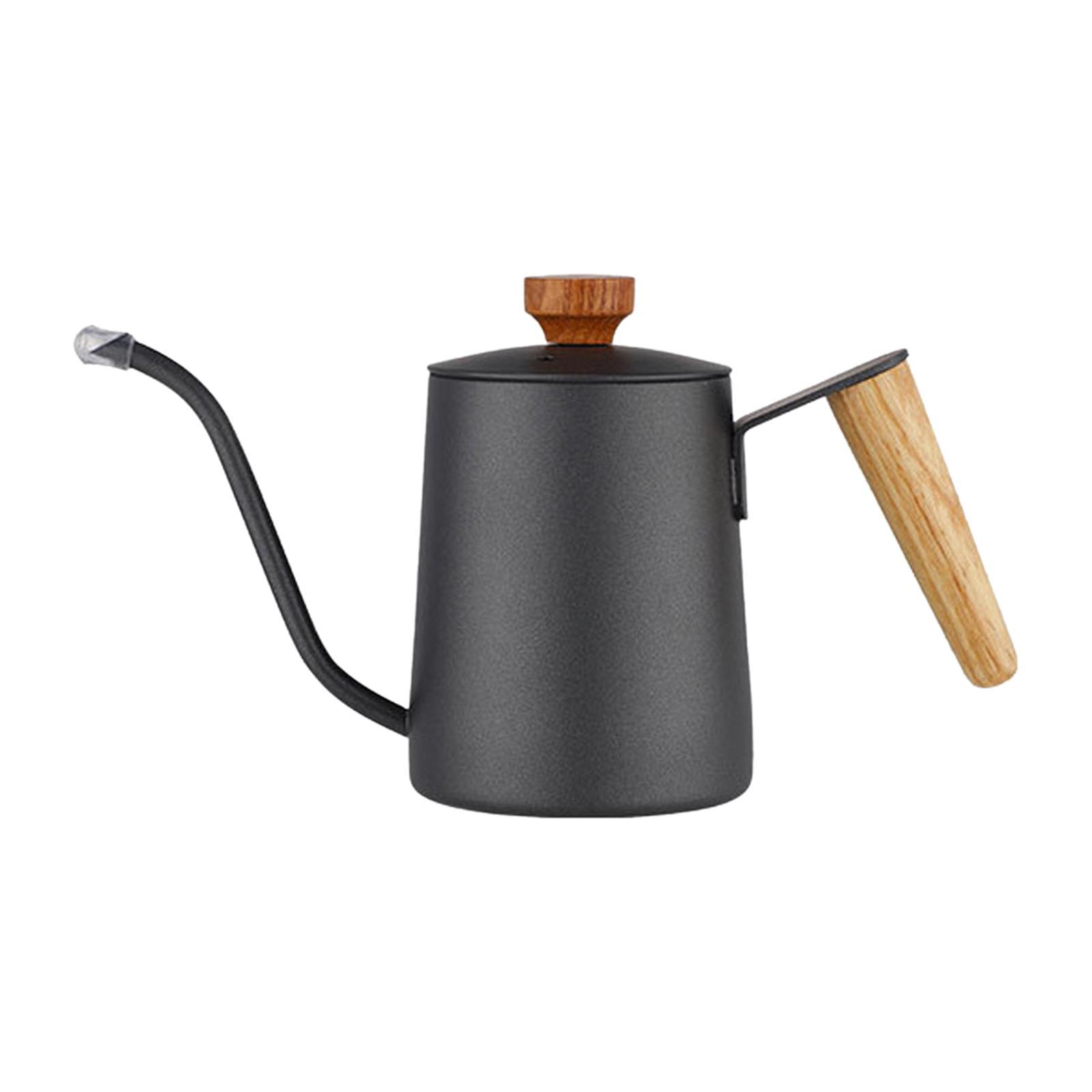 550ml Pour Over Coffee Dripper Kettle Gooseneck Stainless Tea
