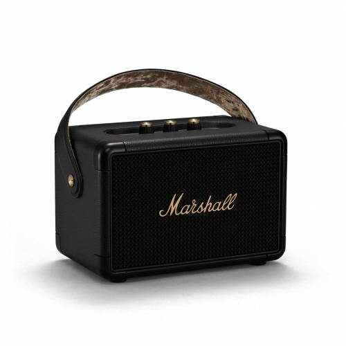 Loa Marshall Kilburn II Black &amp;amp; Brass - Pin 20 giờ - Hàng Chính Hãng