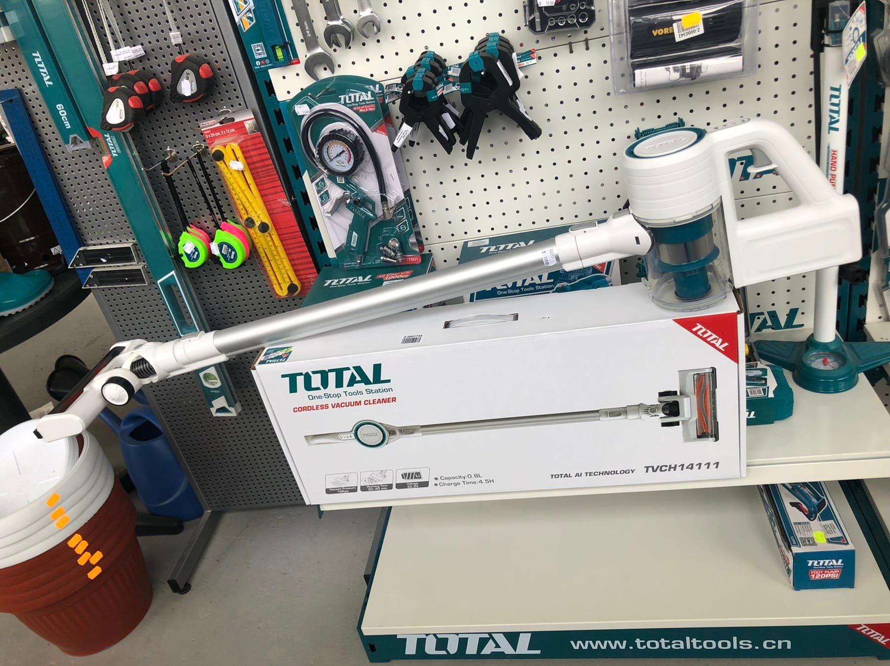 MÁY HÚT BỤI DÙNG PIN 22.2V (KÈM BỘ SẠC) TOTAL TVCH14111 - HÀNG CHÍNH HÃNG