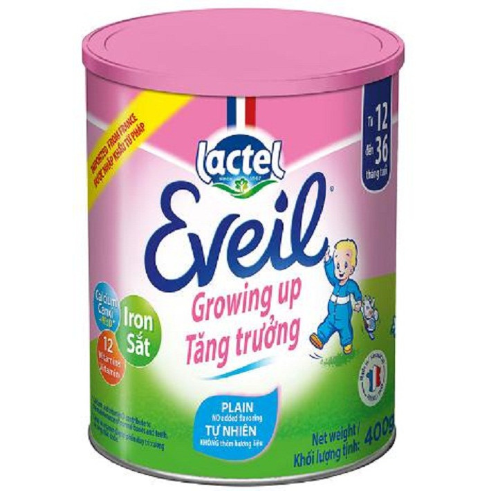 Sữa bột Lactel Eveil Growing Up