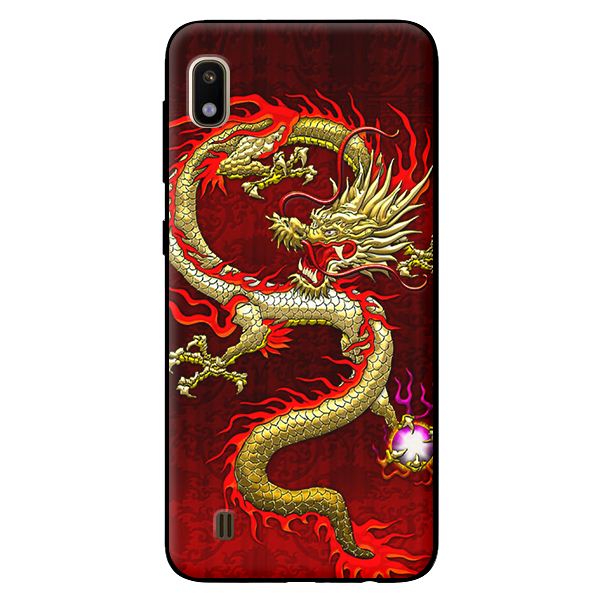 Ốp lưng cho Samsung Galaxy A10 nền rồng 1 - Hàng chính hãng