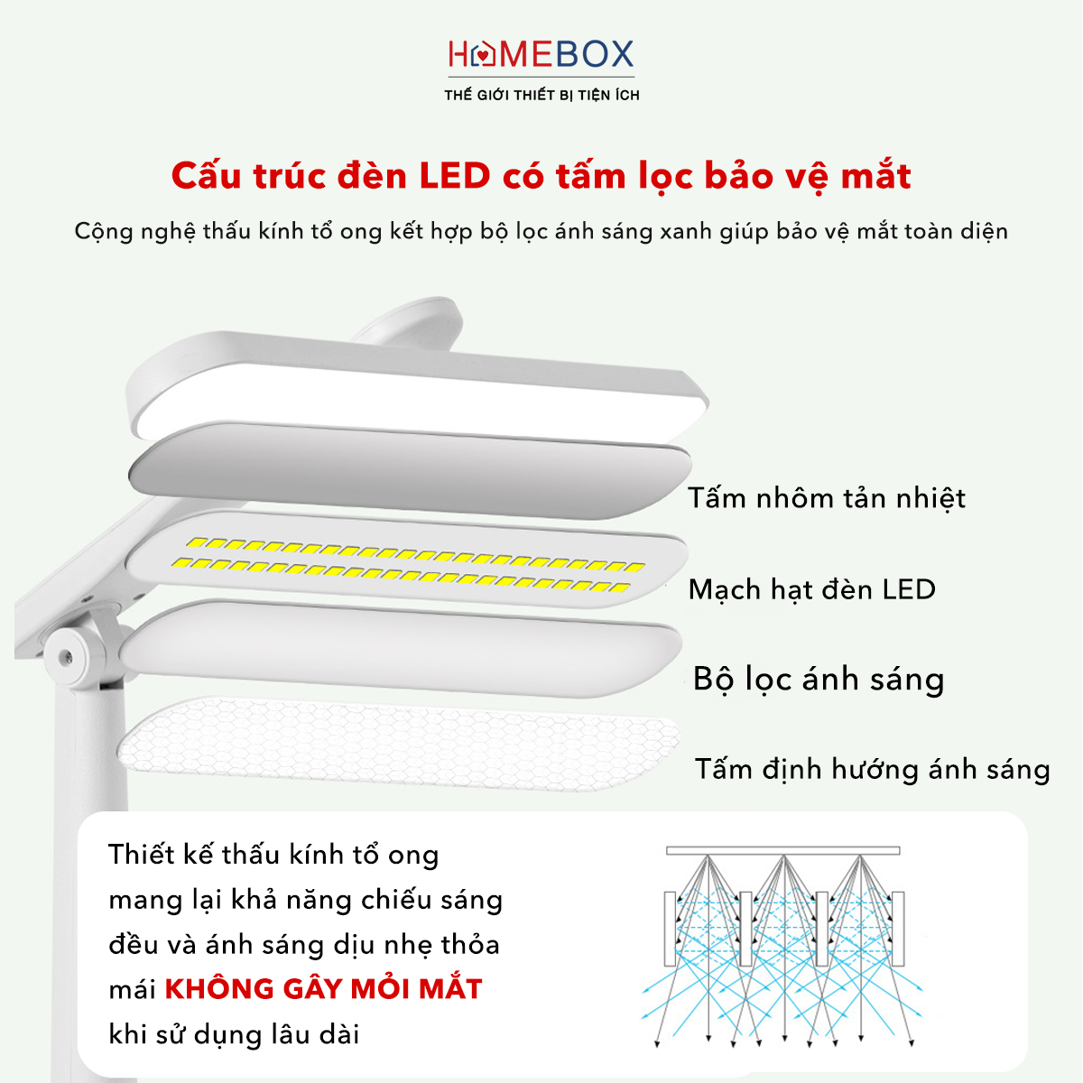 Đèn Học Để Bàn LED USB Di Động Cao Cấp Có Thể Gập Hai Chỗ JYoohome Đèn bàn học 03 Chế Độ Ánh Sáng Vàng Bảo Vệ Mắt Chống Cận - Hàng Chính Hãng