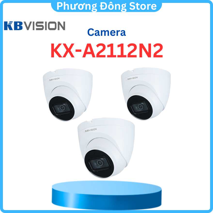 Camera IP Kbvision KX-A2112N2 2 Megapixel - Hàng Nhập Khẩu
