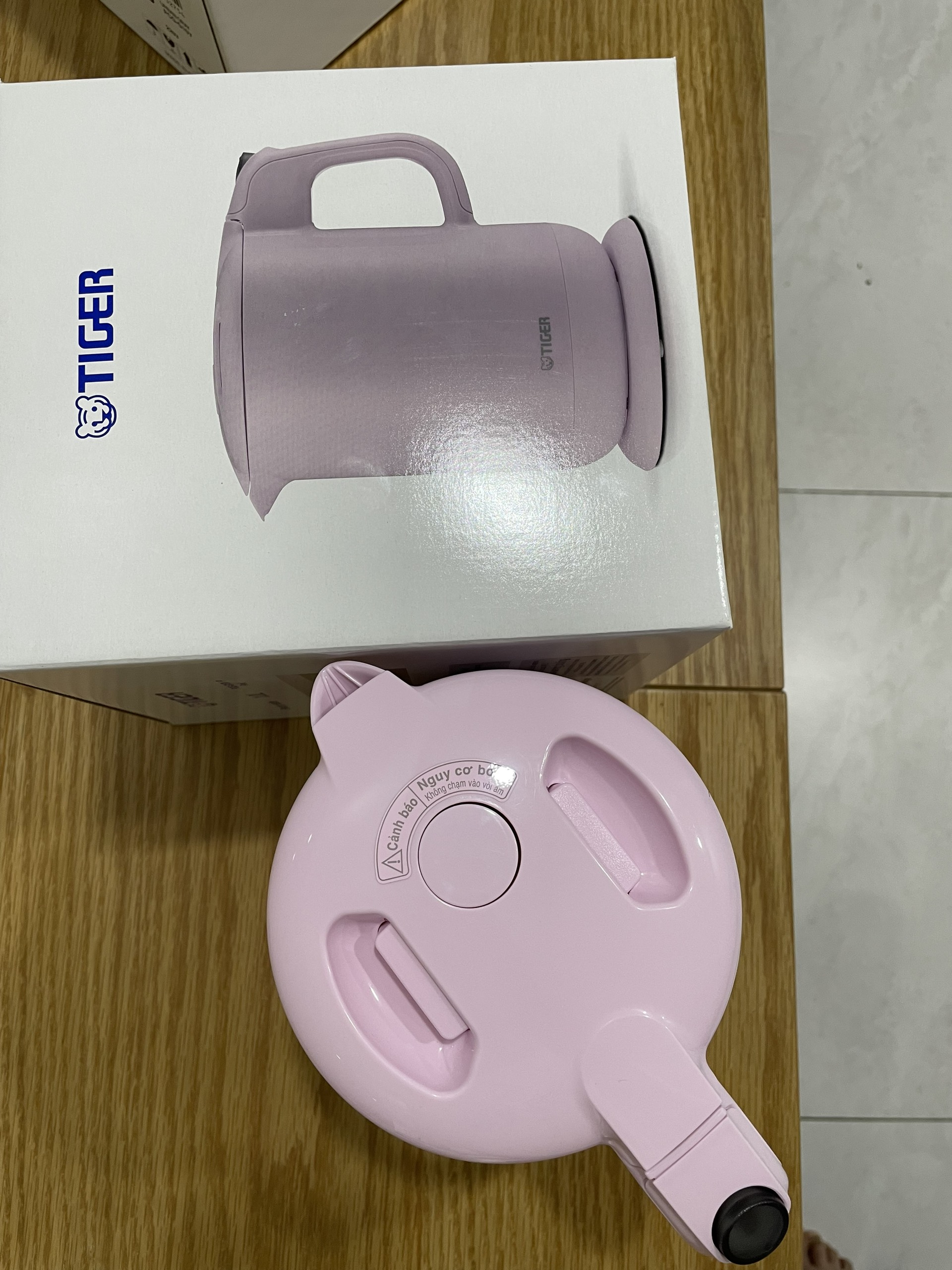 Ấm đun nước siêu tốc Tiger PCG-G10V-P 1L HÀNG CHÍNH HÃNG