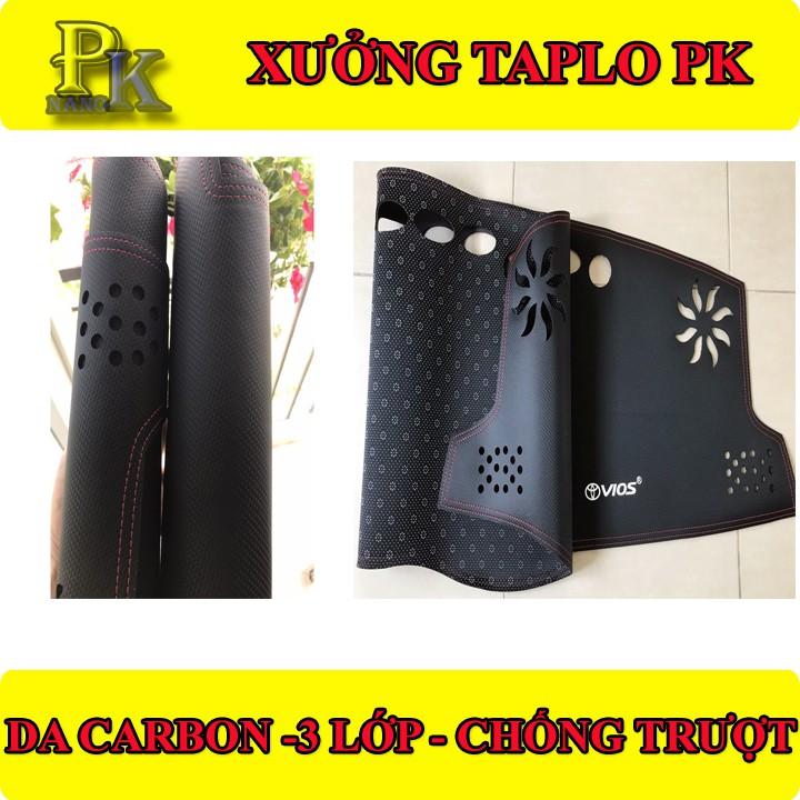 THẢM TAPLO DA XE VIOS– ĐẾ CAO SU CHỐNG TRƯỢT – 3 LỚP- CHỐNG NÓNG TỐT - CHUẨN FORM