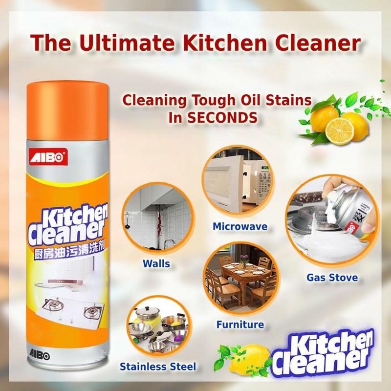 Xịt bếp đa năng Kitchen Cleaner  Chính hãng xịt bếp, Xịt Bọt Tuyết Đa Năng, Tẩy Dầu Mỡ, Tẩy Vết Bẩn