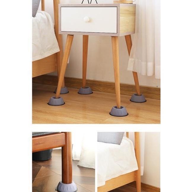 Bộ 4 Miếng Đệm Cao Su Chống Rung Máy Giặt,Đế Chống Ồn Máy Giặt,Chân Đỡ Đa Năng Tủ Lạnh