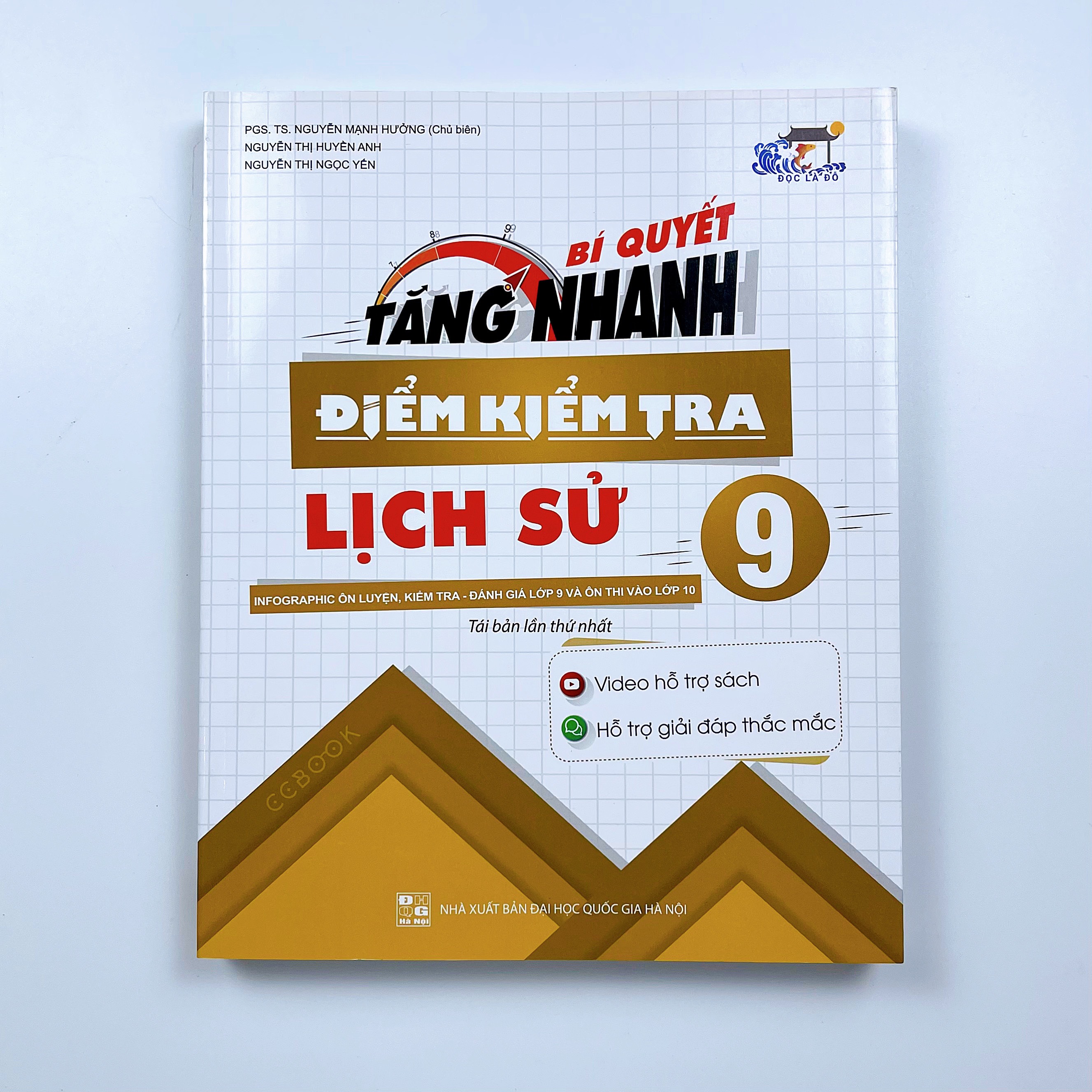 Sách Bí Quyết Tăng Nhanh Điểm Kiểm Tra Môn Lịch Sử Lớp 9