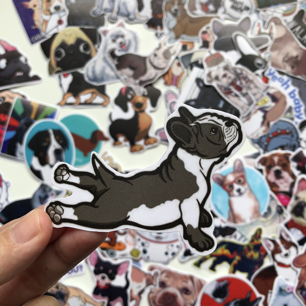 Bộ 20 Sticker Dog (2020) Hình Dán Chó Cún Con Dễ Thương Chống Nước Decal Chất Lượng Cao Trang Trí Va Ly Du Lịch Xe Đạp Xe Máy Xe Điện Motor Laptop Nón Bảo Hiểm Máy Tính Học Sinh Tủ Quần Áo Nắp Lưng Điện Thoại