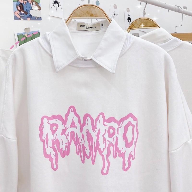 Áo sweater RAMBO ảnh thật