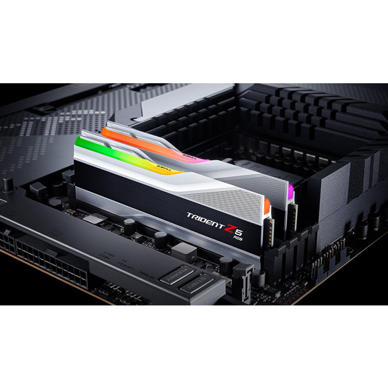 Bộ nhớ RAM PC G.Skill Trident Z5 RGB DDR5 32GB (16GBx2) 5600MHz (F5-5600J3636C16GX2-TZ5RS) - Hàng Chính Hãng