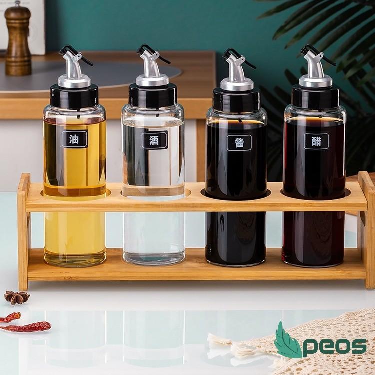 Kệ Gỗ Đựng Hũ Gia Vị, Giá Để Gia Vị, Chai Dầu Ăn, Nước Mắm Xinh Xắn Tiện Dụng