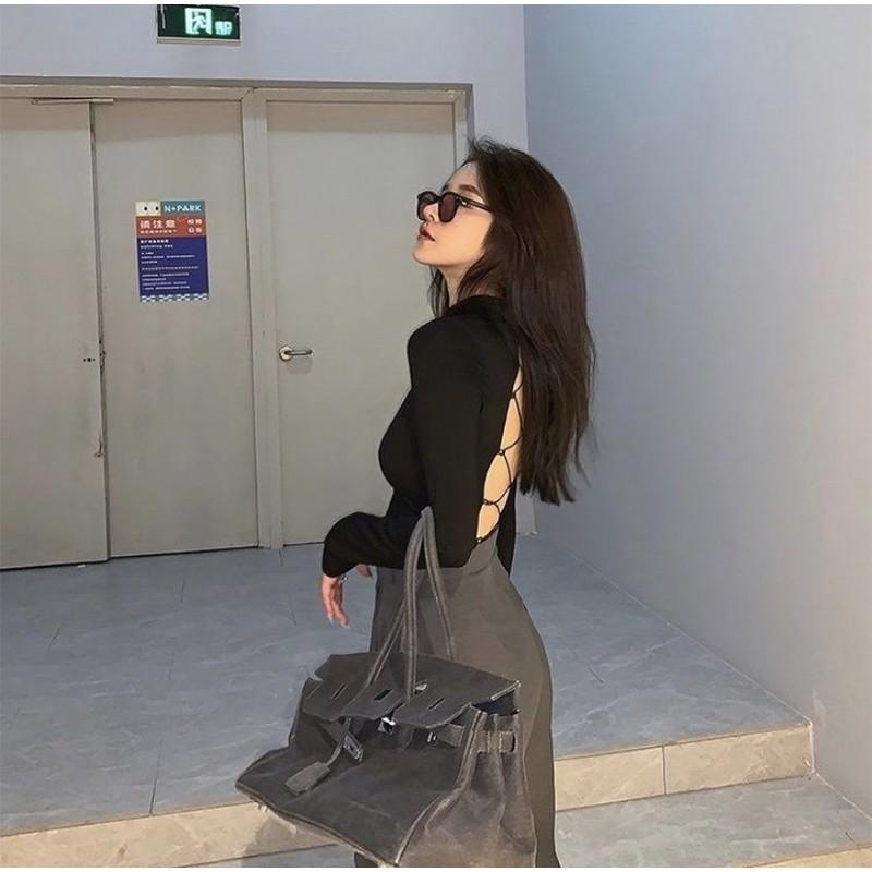 ÁO TOP ĐAN LƯNG THUN