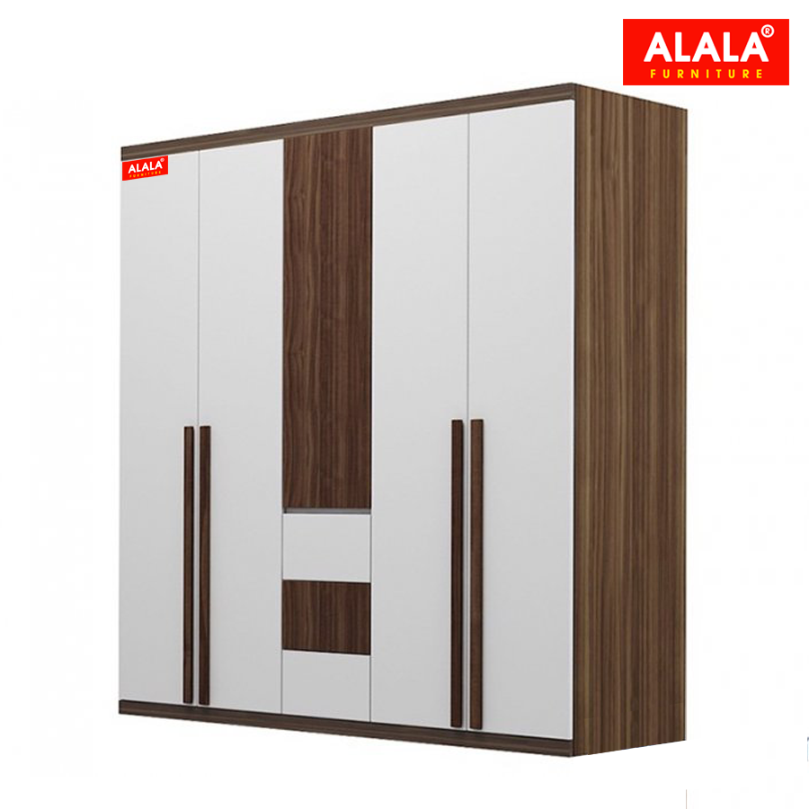 Tủ quần áo ALALA267 gỗ HMR chống nước - www.ALALA.vn - 0939.622220