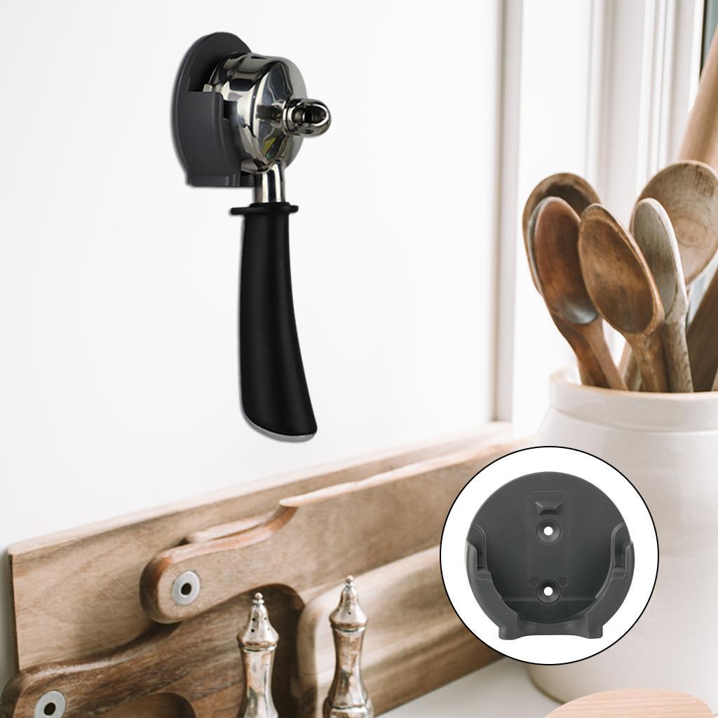 2x Coffee Portafilter Wall Rack Coffee Tamper Rack Coffee Filter Holder